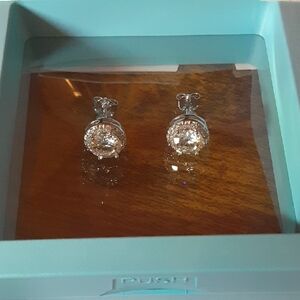 925 Silver Moissanite Earrings